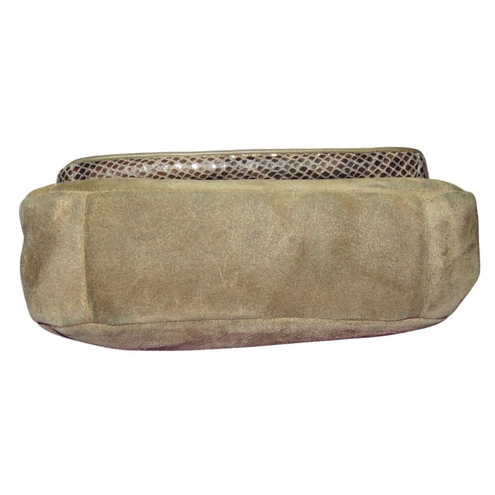 Coach 2014 Taylor Suede & Exotic Python Leather F… - image 8